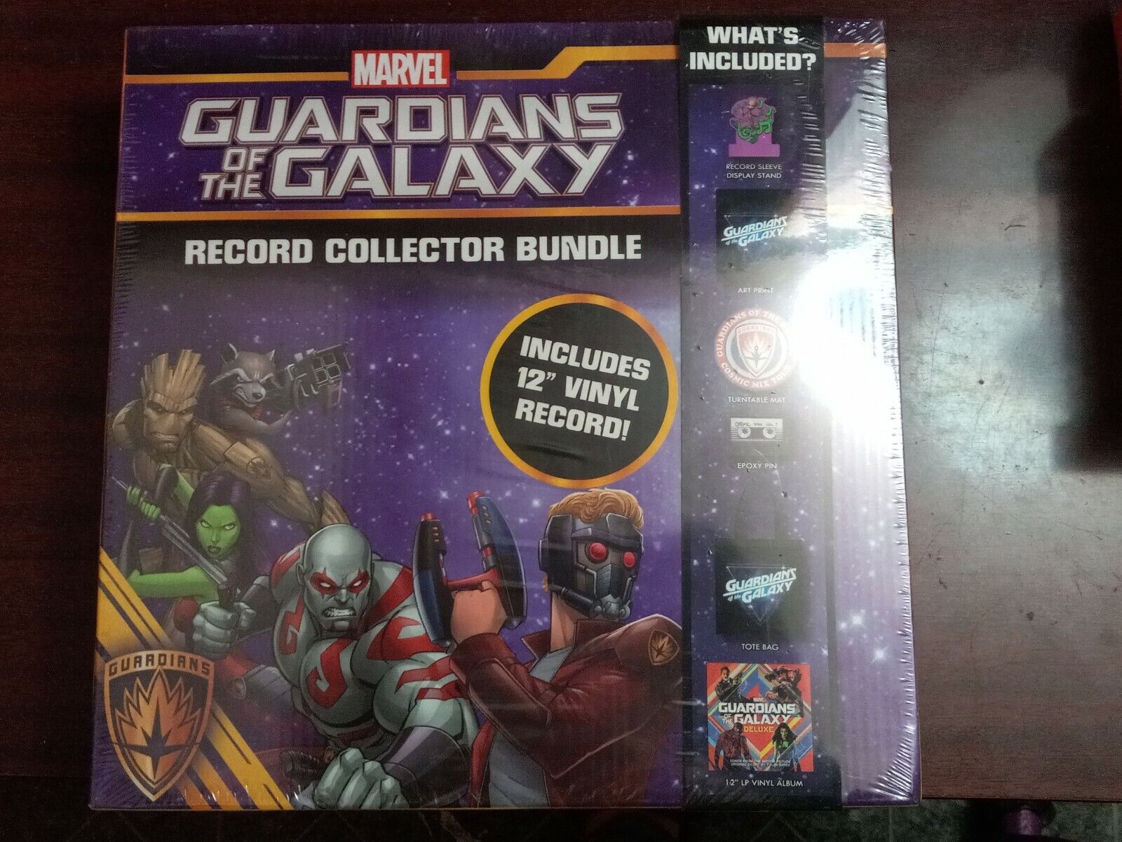 Guardians of the Galaxy  LP Record Collector Bundle complete New In Box Sealed