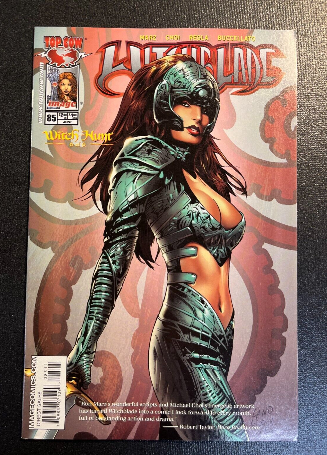 WITCHBLADE 85 Greg HORN COVER Mike Choi Sexy GGA Darkness Top Cow V 1 Image
