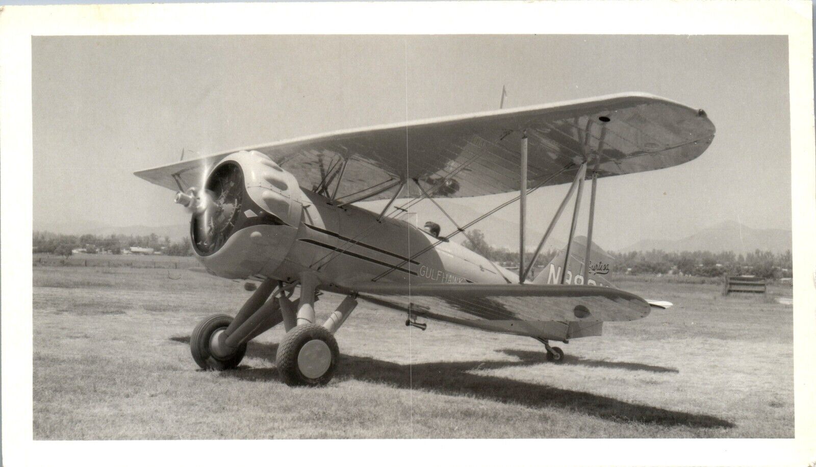 Curtiss BF2C Goshawk Hawk Biplane Photo (3 x 5)