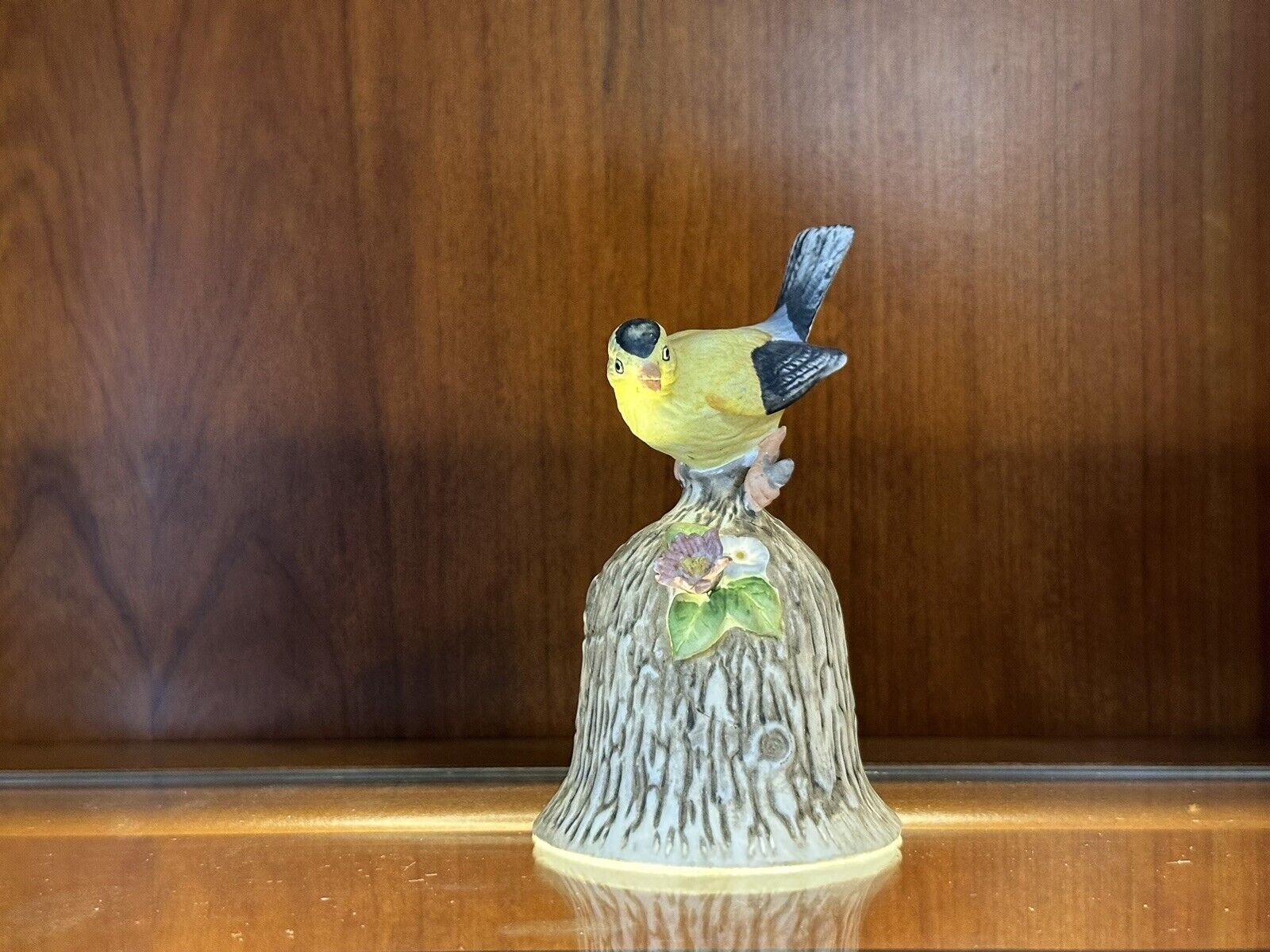 Bone China Yellow Bird Bell
