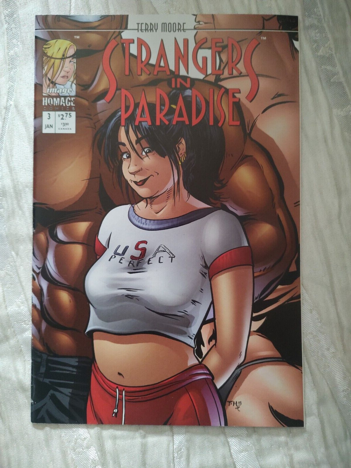 Cb39~comic book~rare strangers in paradise issue #3 Jan