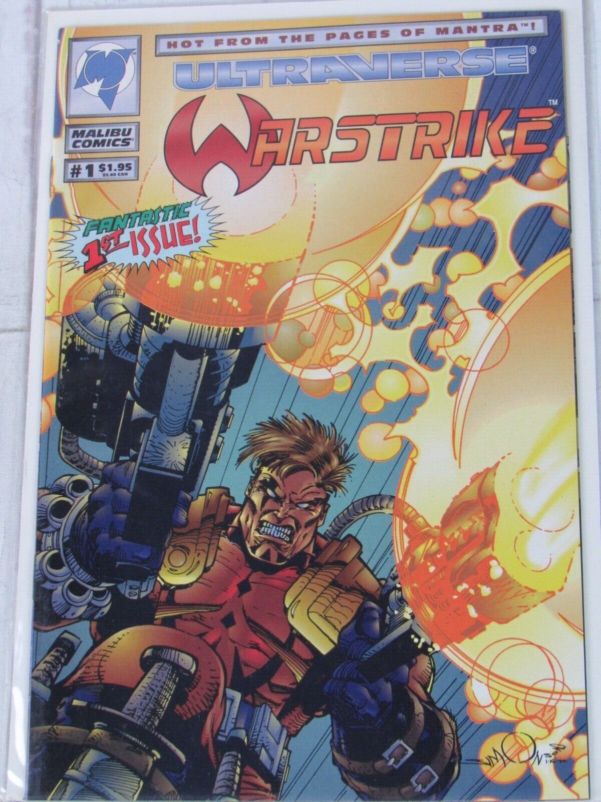 Warstrike #1 May 1994 Malibu Comics