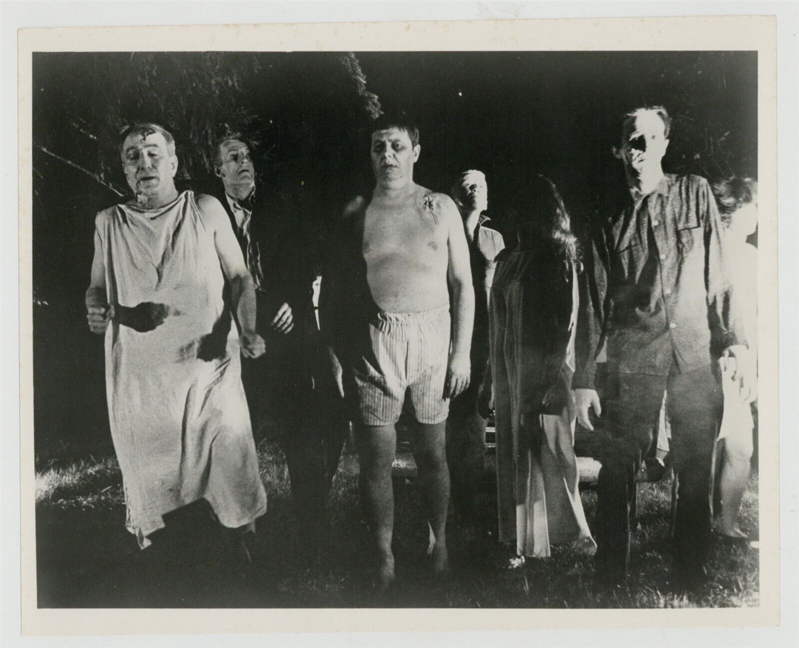 Night Of The Living Dead 1968 Original Photo 8x10 Continental Dist. Horror Film