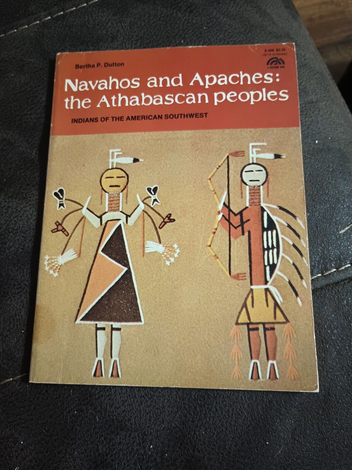 Vintage Prentice-Hall Navahos & Apaches: Athabascan Peoples Paperback Book 1976