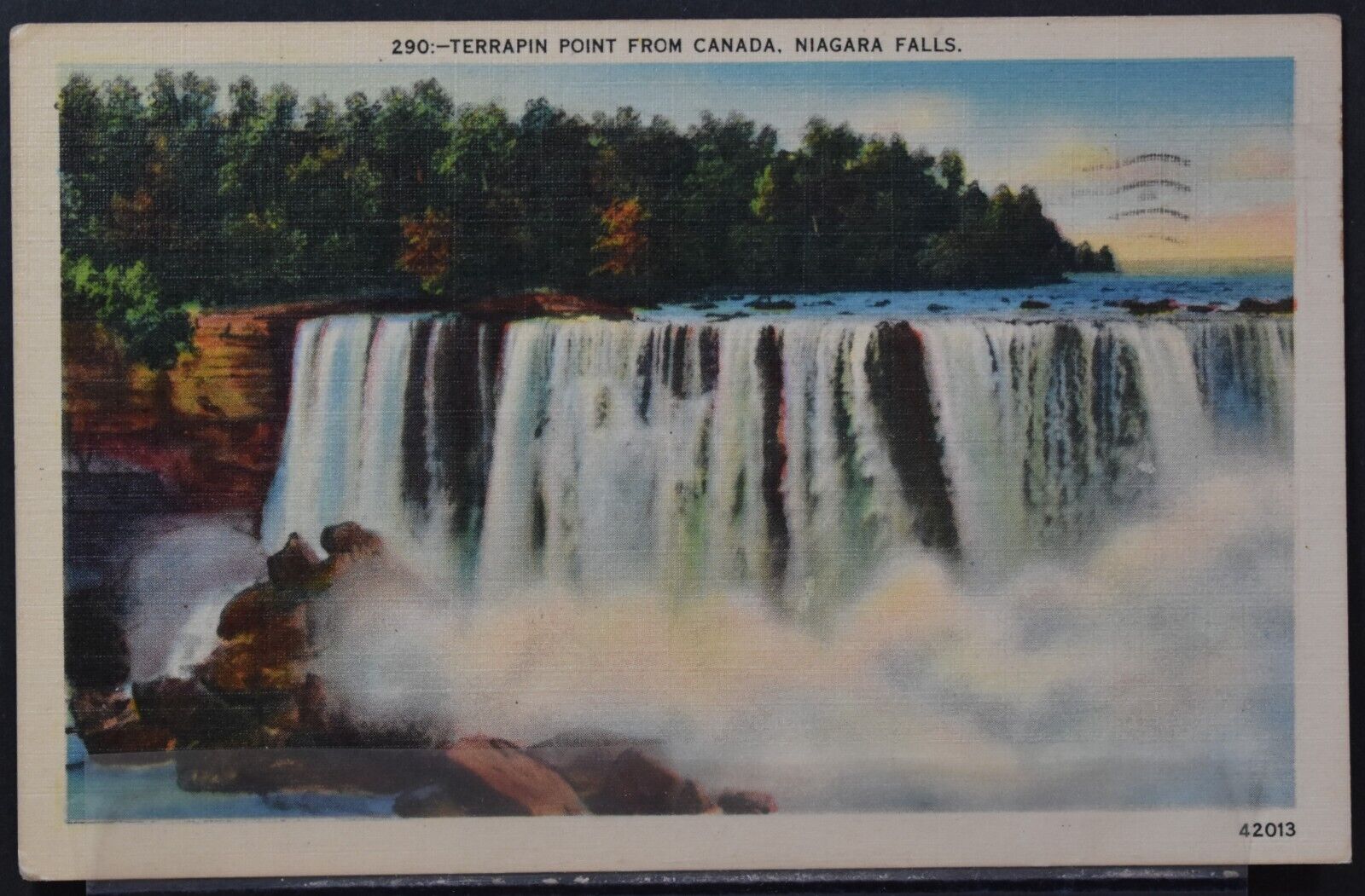 Niagara Falls, Ontario, Canada - Terrapin Point From Canada - 1946