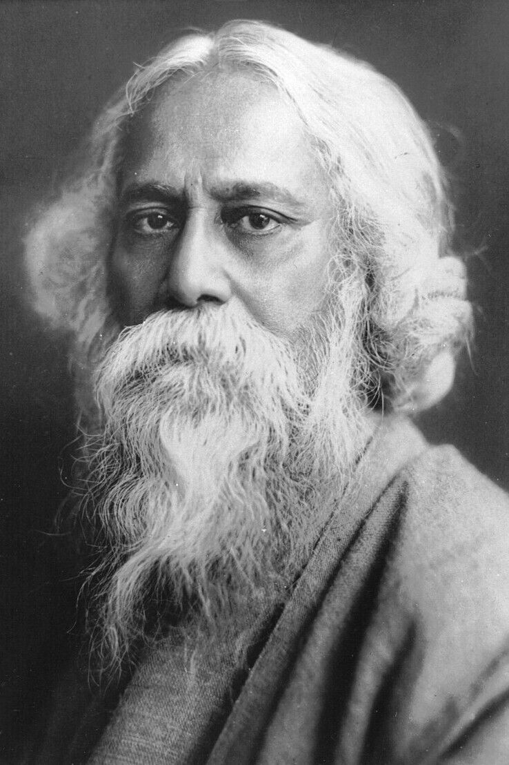 Rabindranath Tagore - Mystical Poet & Literary Genius  - 4 x 6 Photo Print