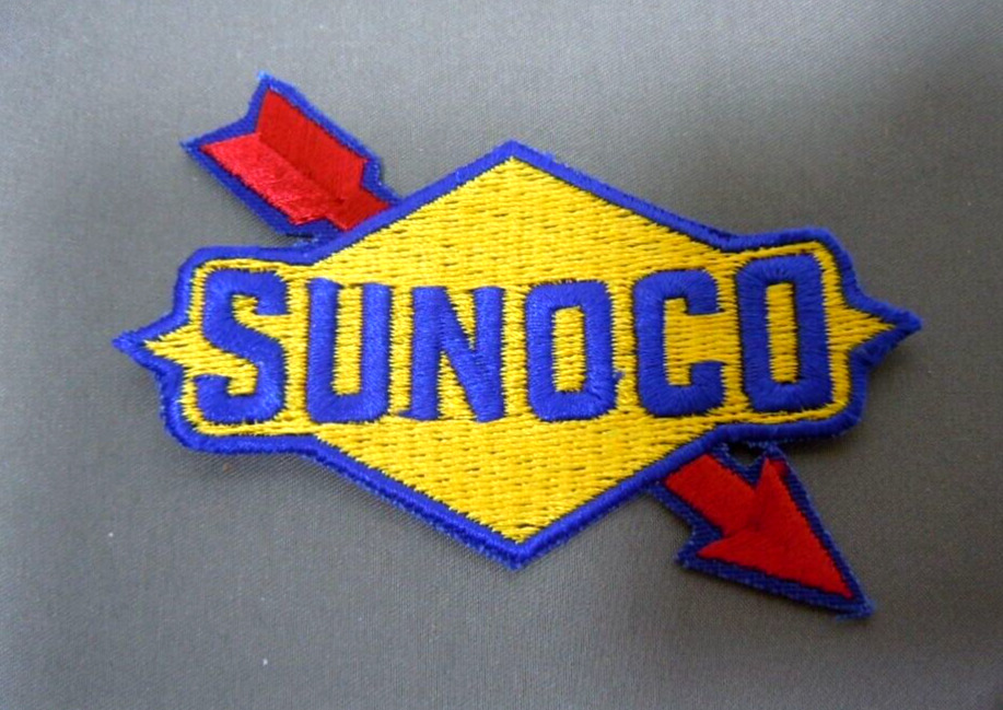 SUNOCO OIL & GAS Embroidered Iron On Uniform-Jacket Patch 3.5\