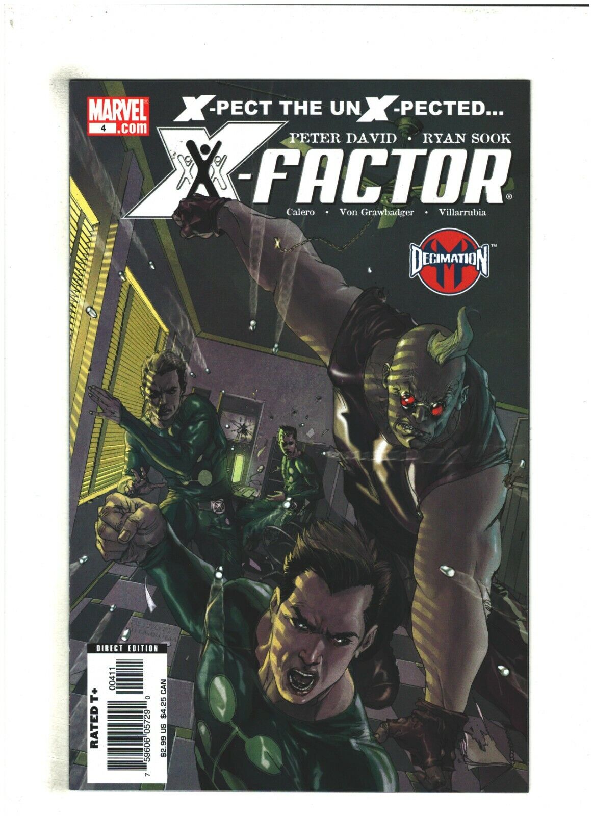 X-Factor #4 NM- 9.2 Marvel Comics 2006 Decimation, Jamie Maddrox