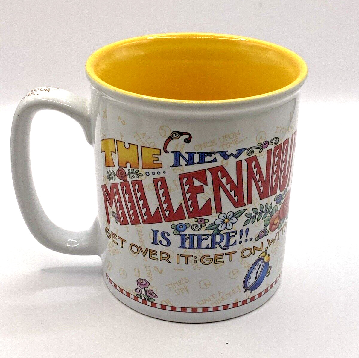 Vintage Coffee Cup 2000 Millenium Mary Engelbreit  Mug