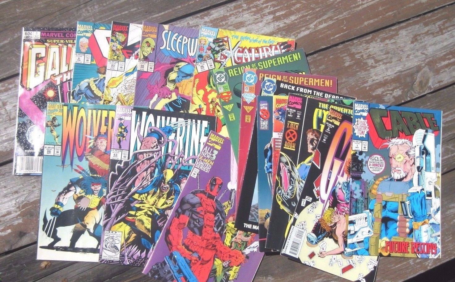 Marvel High grade lot with Deadpool, Wolverine, Cable,  Heavy lot