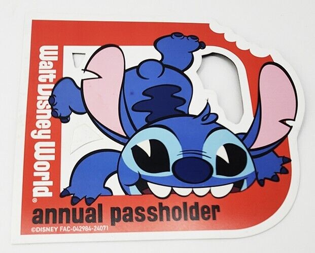 2024 AUTHENTIC Stitch Annual Passholder Magnet Genuine Original Disney WDW NEW