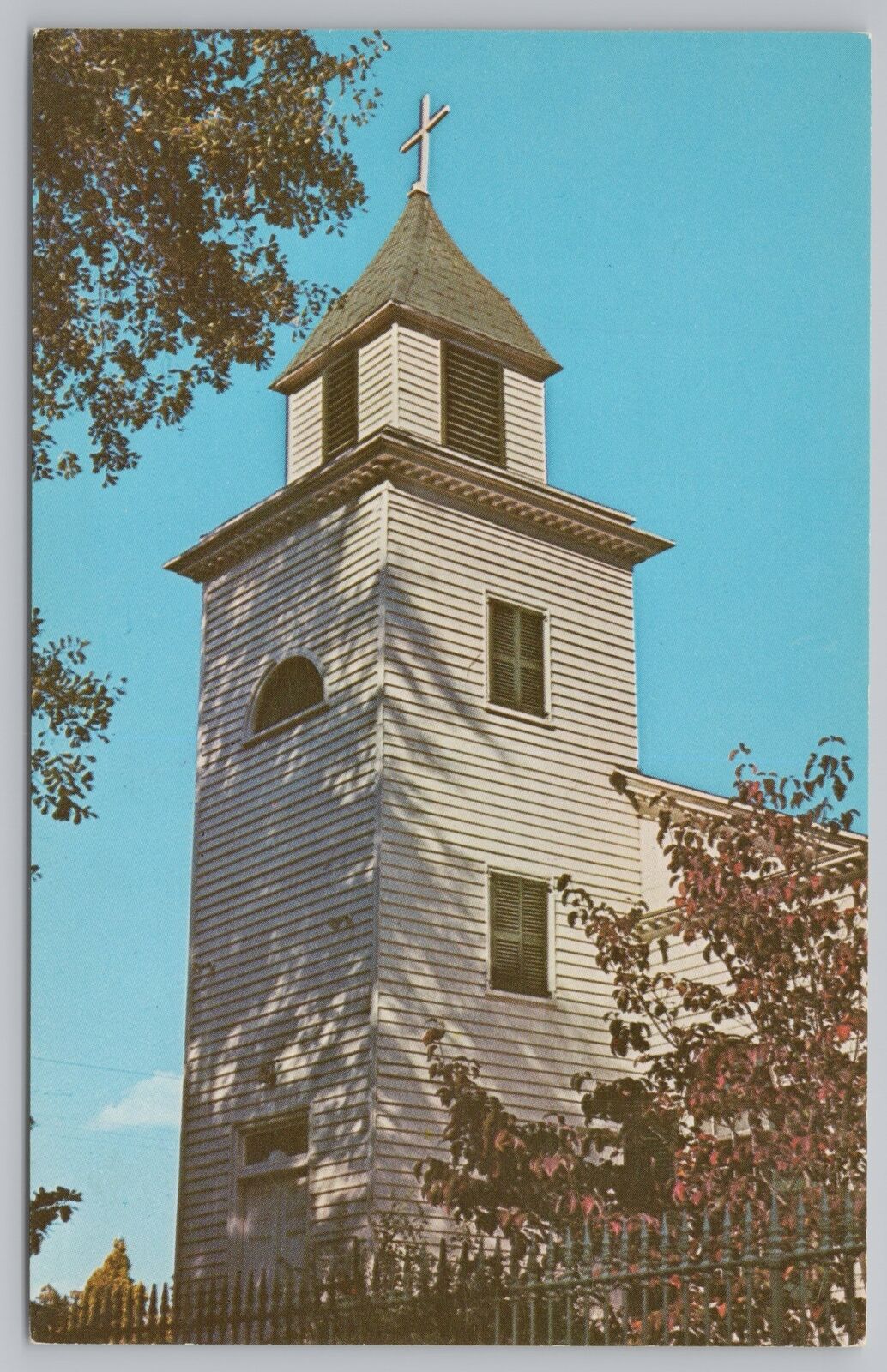 Church~Pendleton SC~St Paul's Episcopal Church~1822~Balcony For Slaves~Vtg PC