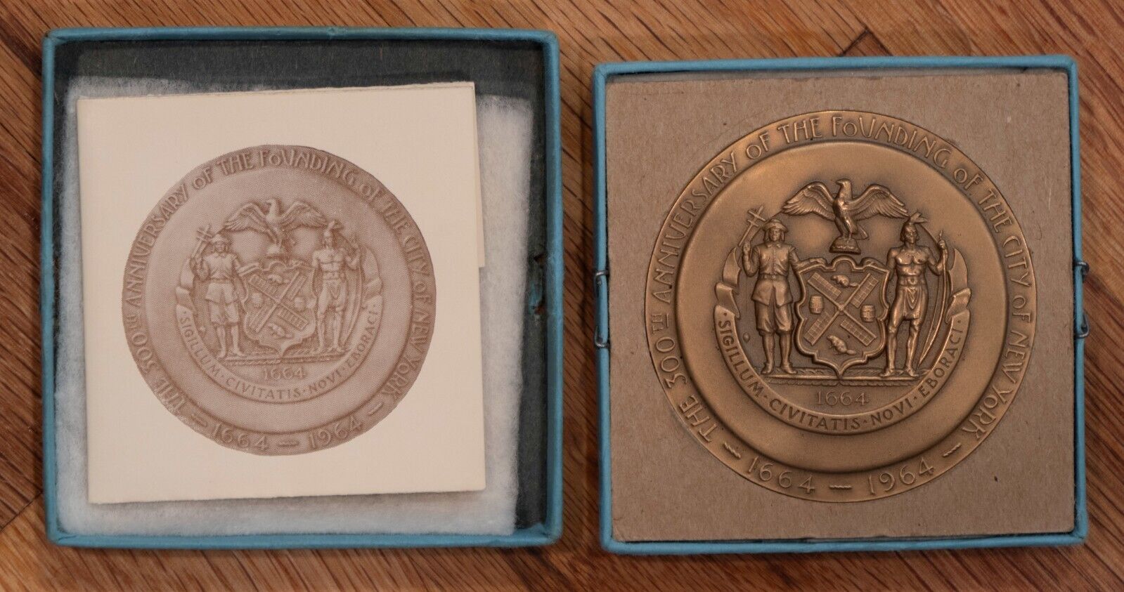 New York World\'s Fair medallion 1964-65