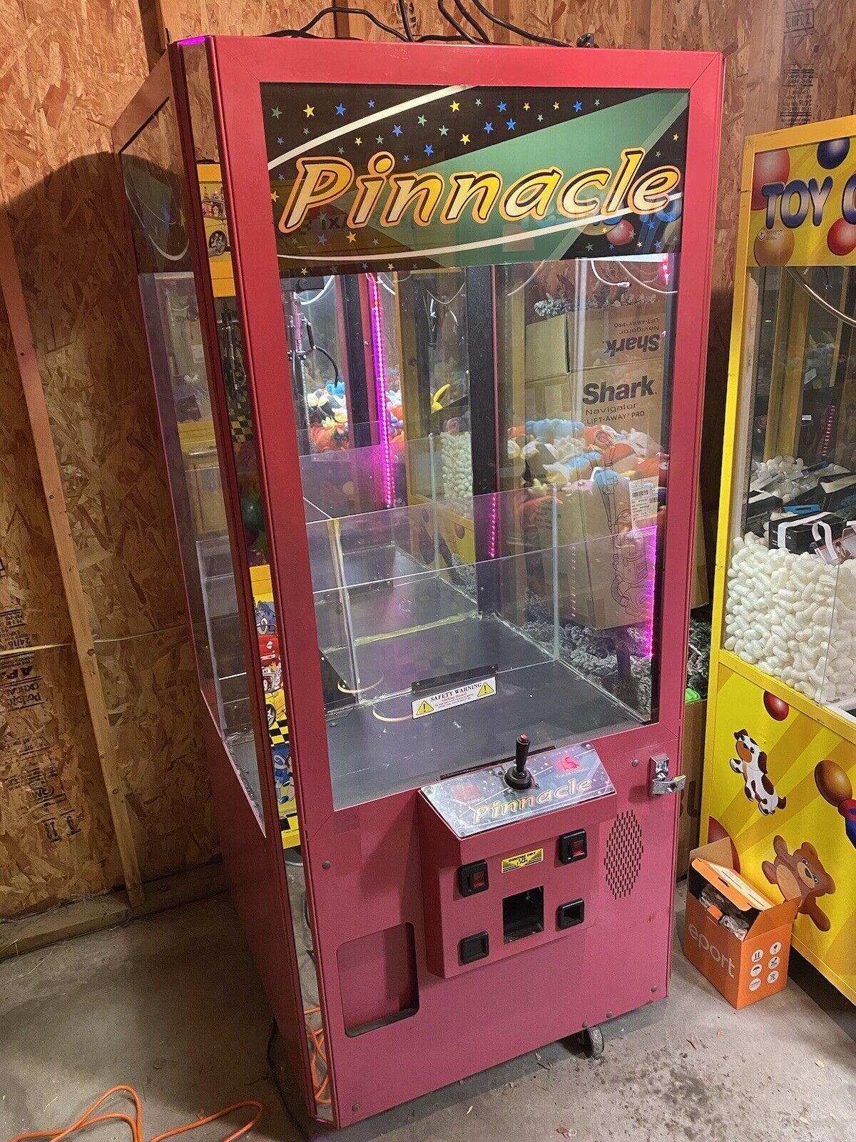 Pinnacle Claw Machine Arcade Plush Redemption Crane Game