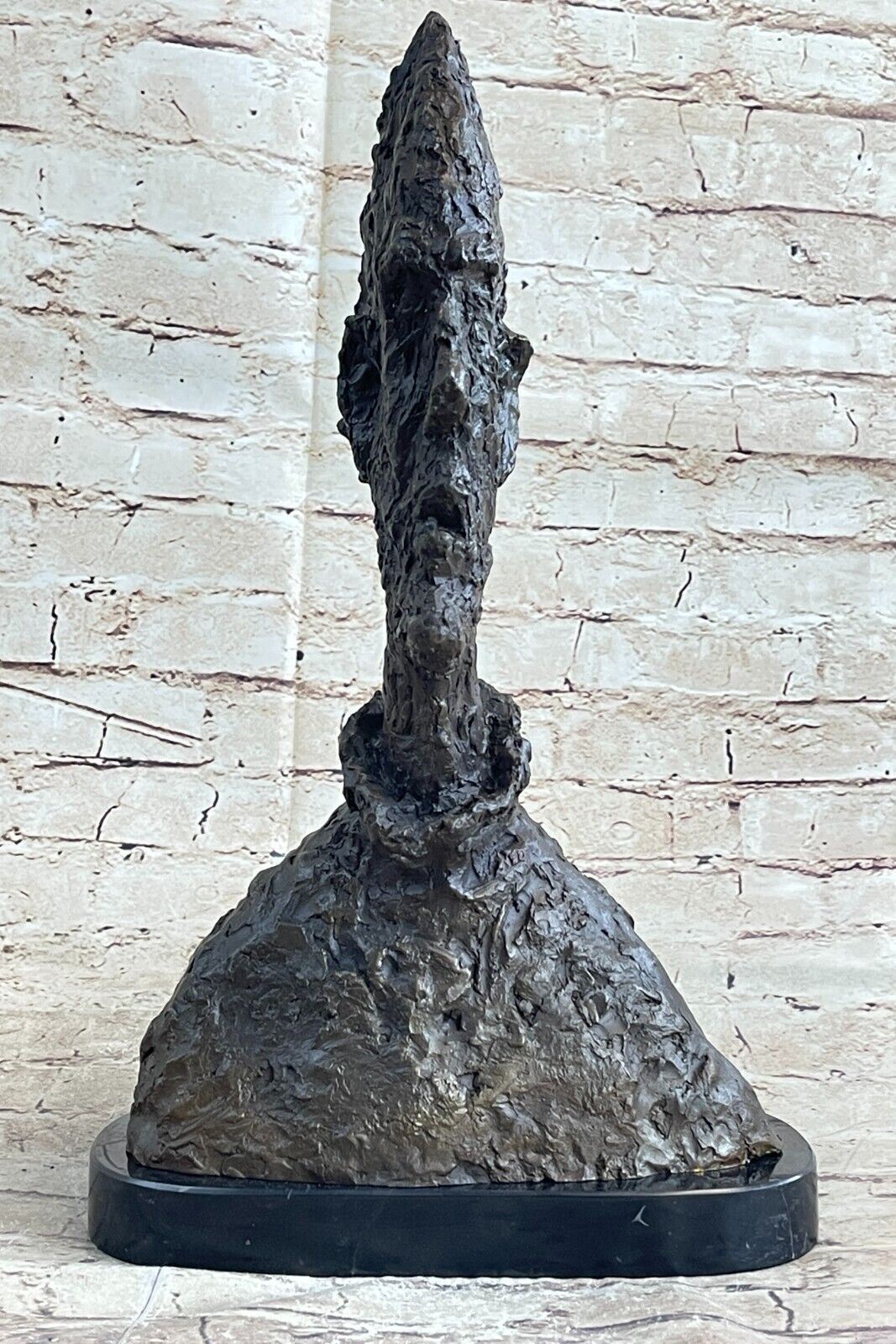 Bronze tribute sculpture Lost Wax Method sculpture Brutalist Modernist Statue