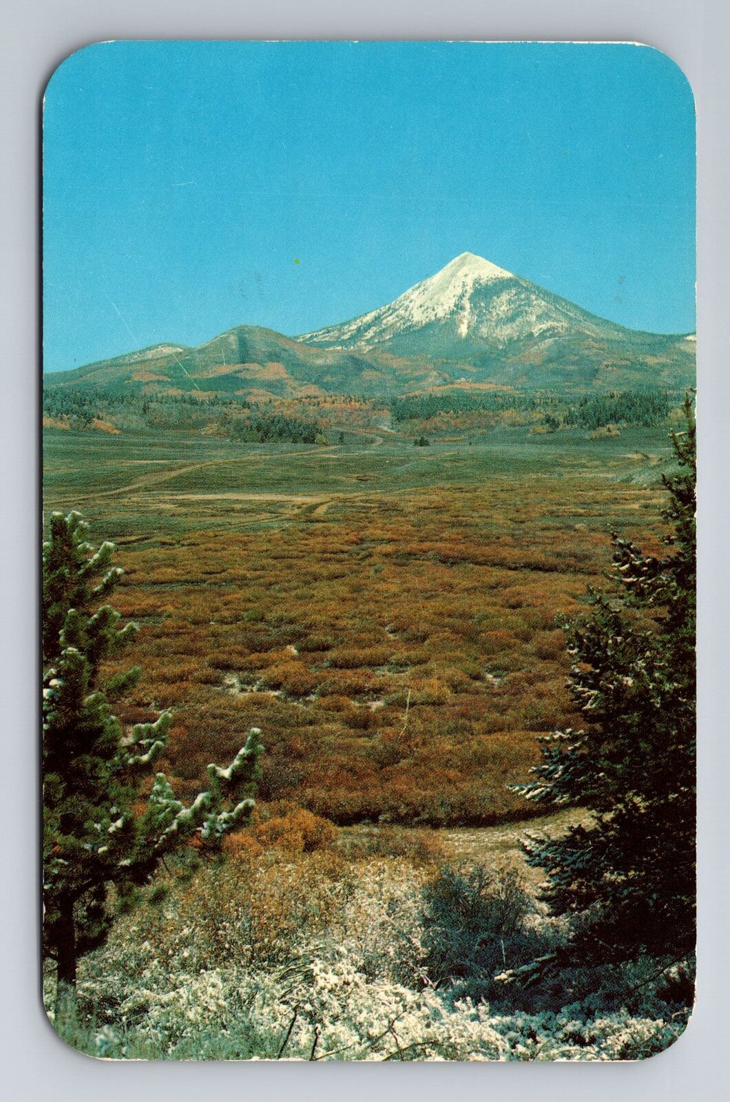 Steamboat Springs CO-Colorado, Hahns Peak, c1960 Antique Vintage Postcard
