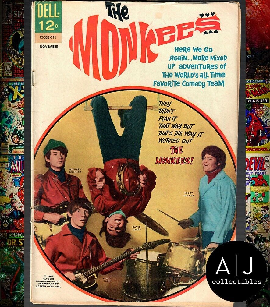 The Monkees #6 VG+ 4.5 (1967) Dell