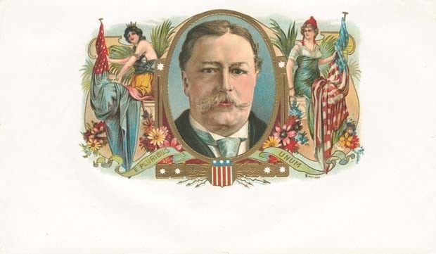 William Howard Taft - Not Actual Cigars - Fruit Crate Labels