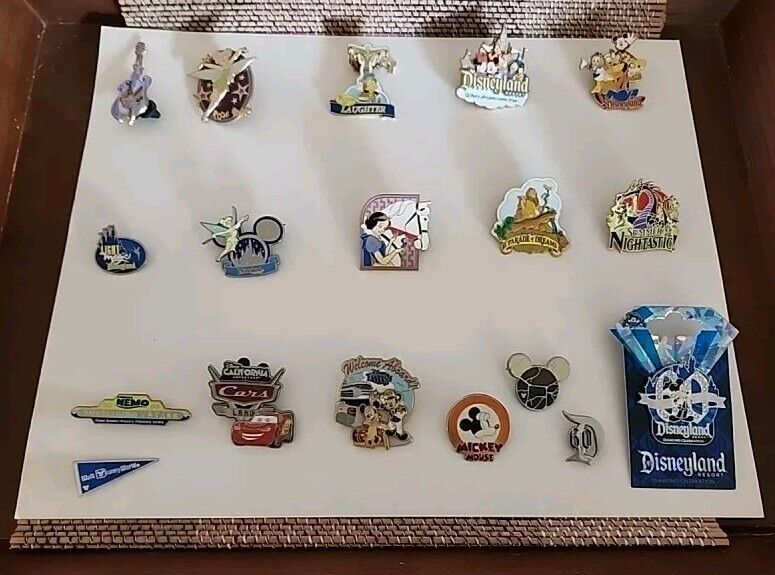Disney Pin Lot Of 18 Pins ... Mix Of Special Pins For Your Collection 