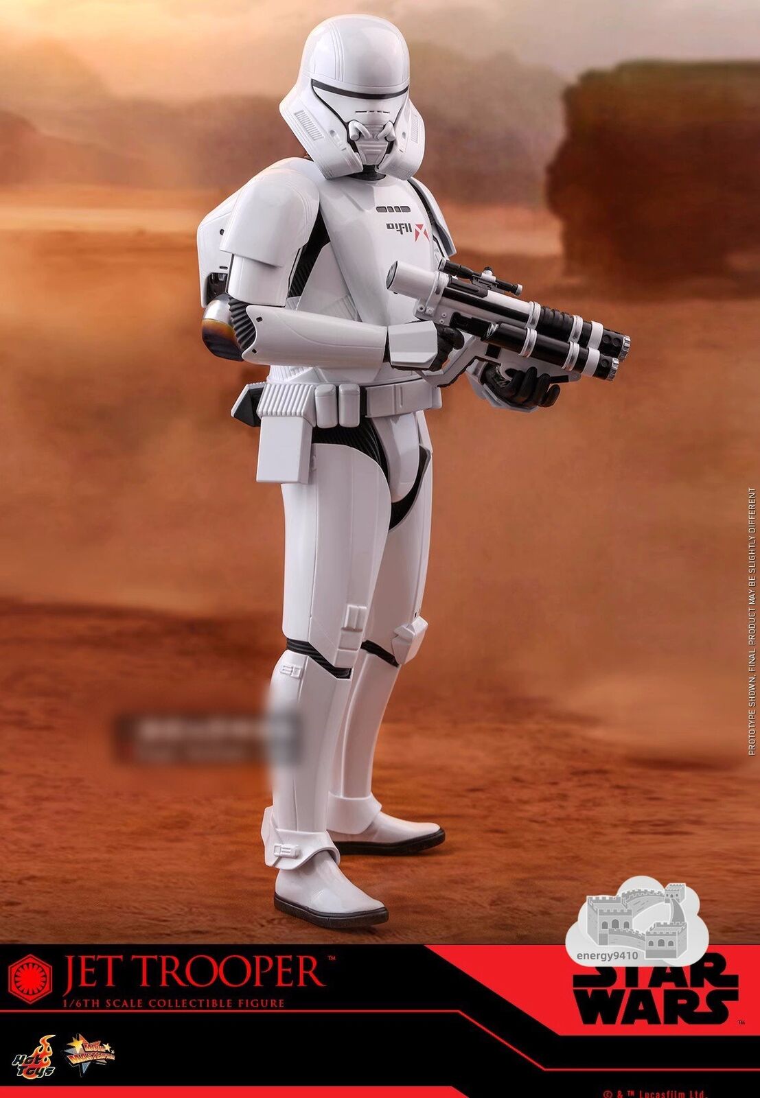 Star Wars IX 1/6th Scale Collectible Figure White Jet Troopers Reproduction