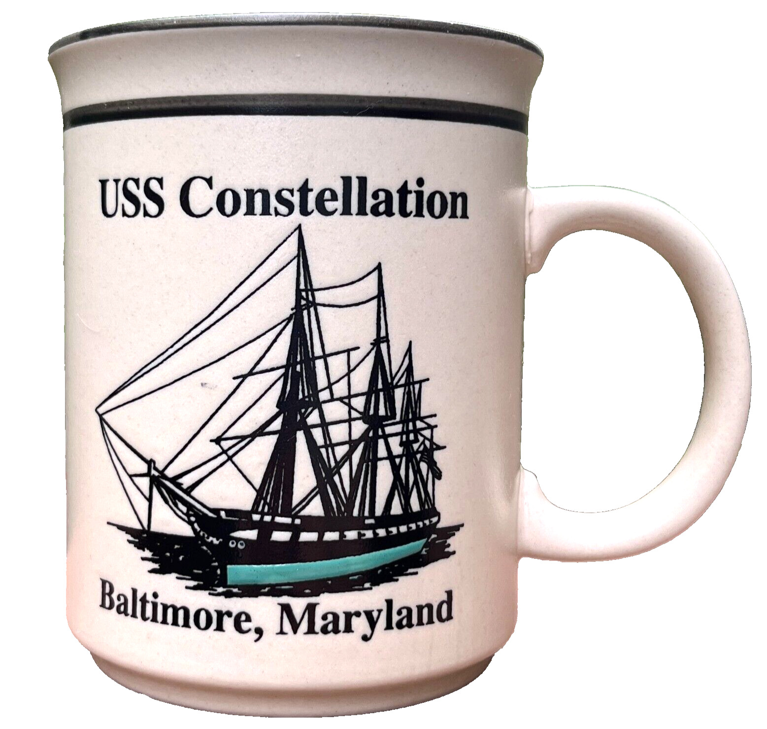 USS Constellation Baltimore, Maryland 1854 Sloop Of War Constellation Coffee Mug