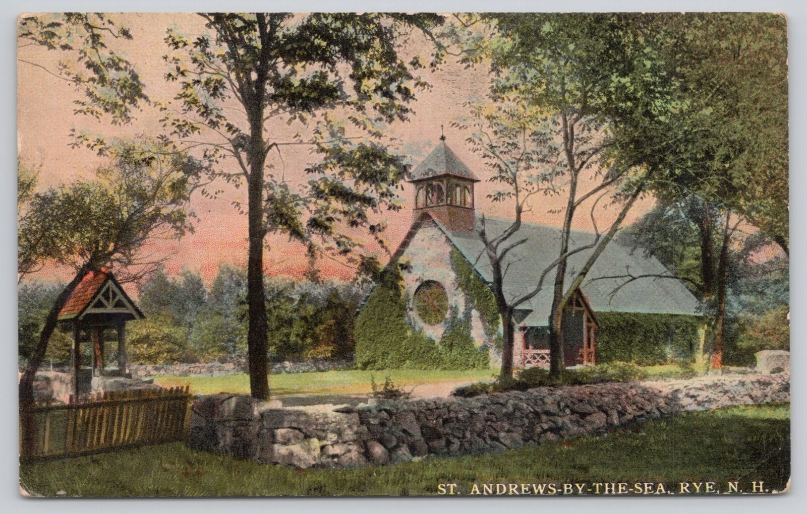 Postcard St. Andrews-By-The-Sea Rye New Hampshire ca.1912
