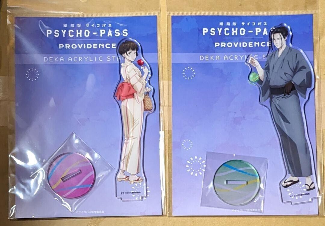 New Psycho-pass PSYCHO-PASS acrylic stand yukata ver Akari Ginoza 2sets
