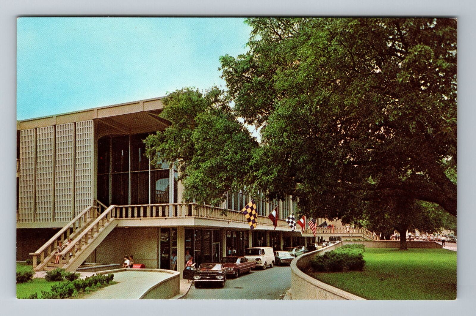 Baton Rouge LA-Louisiana, LSU Union, Vintage Postcard