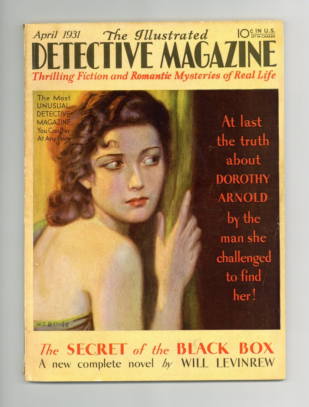 Illustrated Detective Magazine Vol. 3 #4 VG 1931