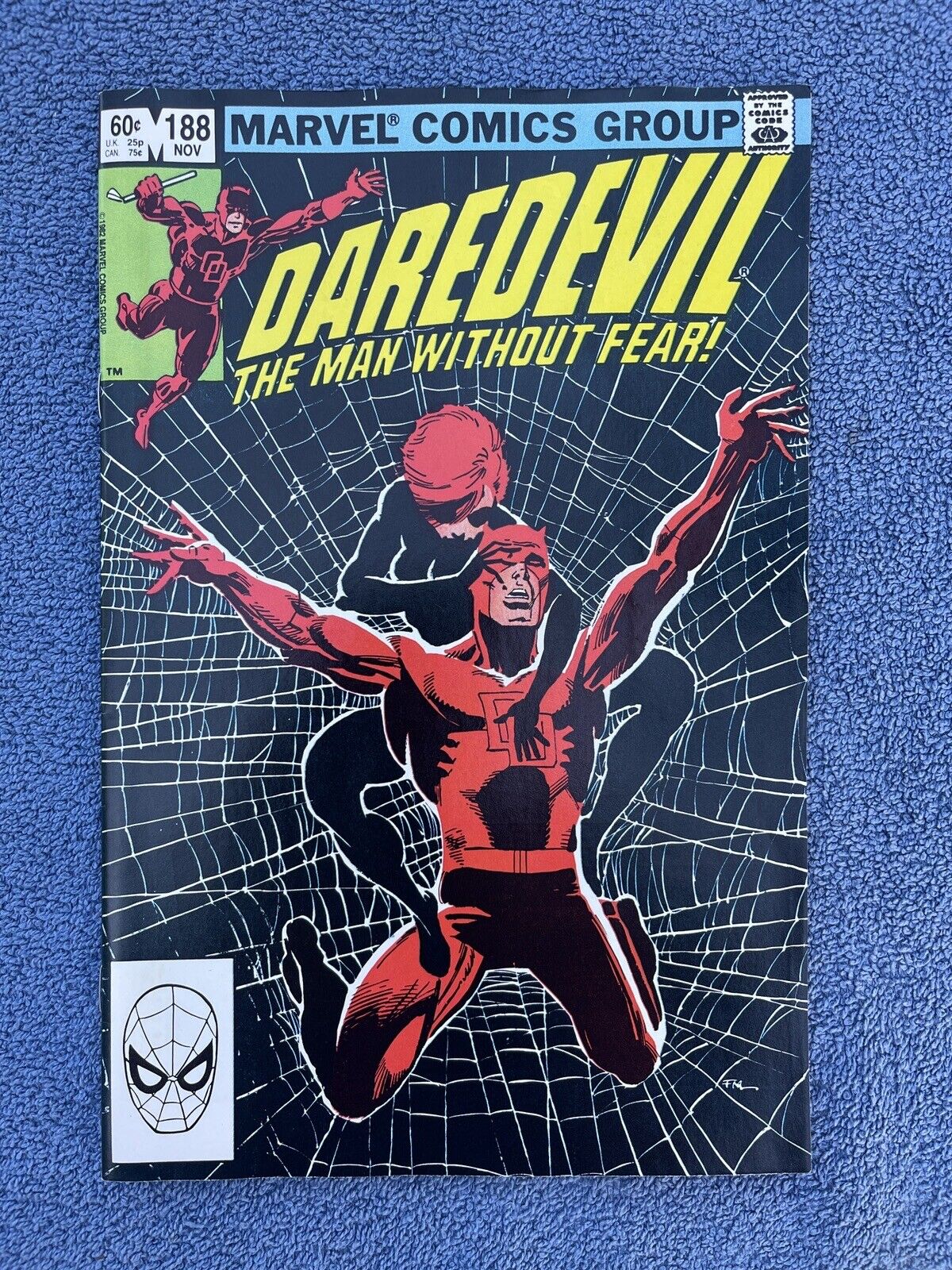 DAREDEVIL #188 (Marvel, 1982) Frank Miller & Klaus Janson ~ Black Widow