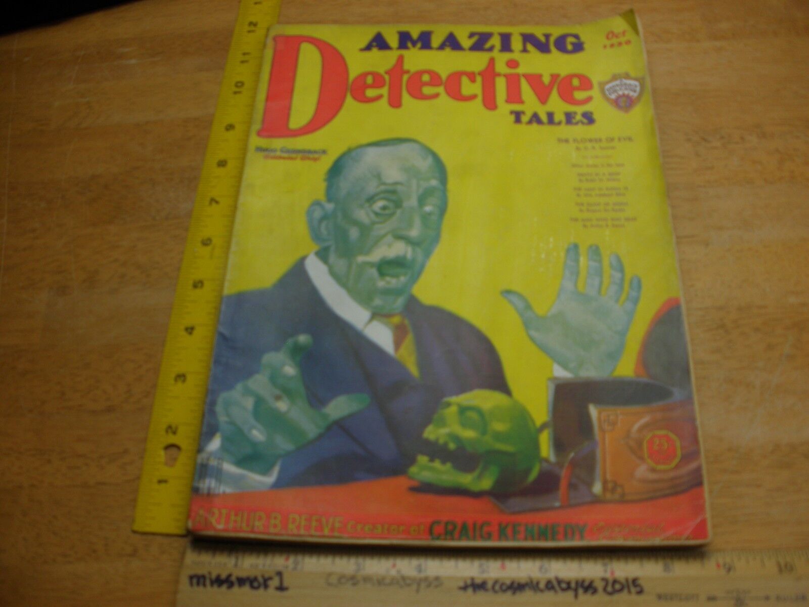 Amazing Detective Tales Oct 1930 ORIGINAL pulp magazine Sumner V1 #10