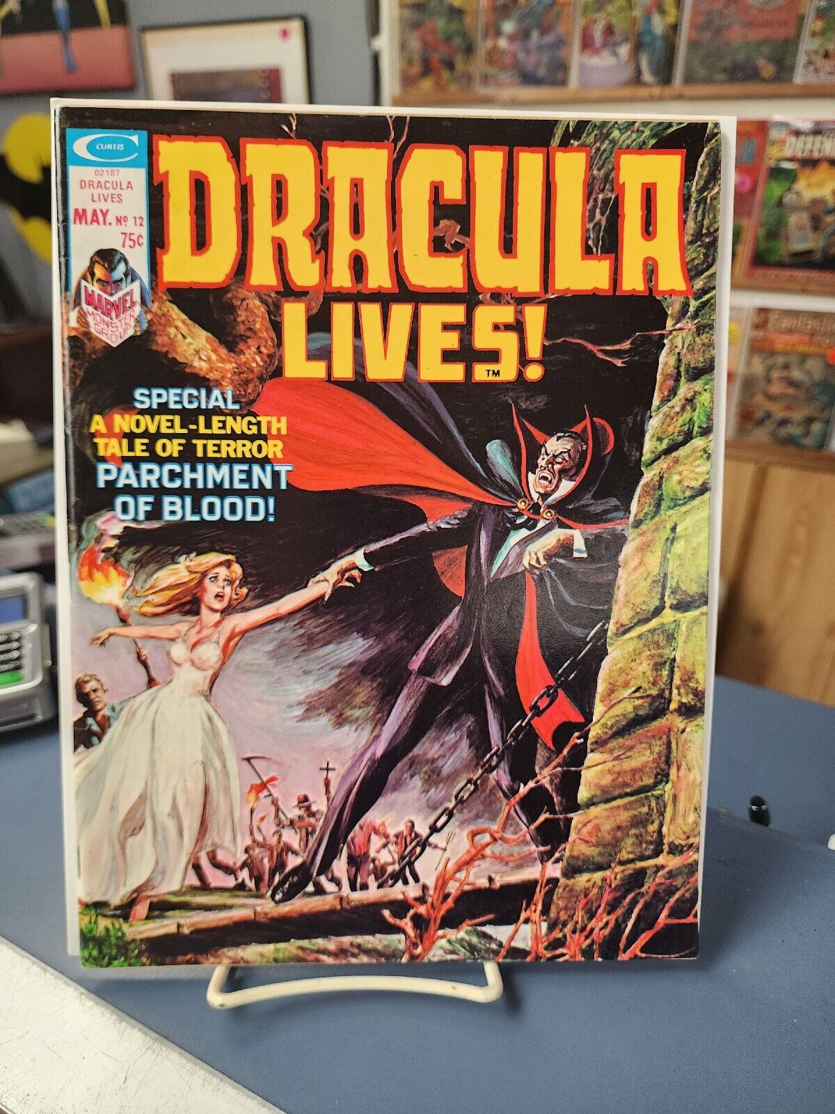 Dracula Lives #12. Beautiful Raw Copy