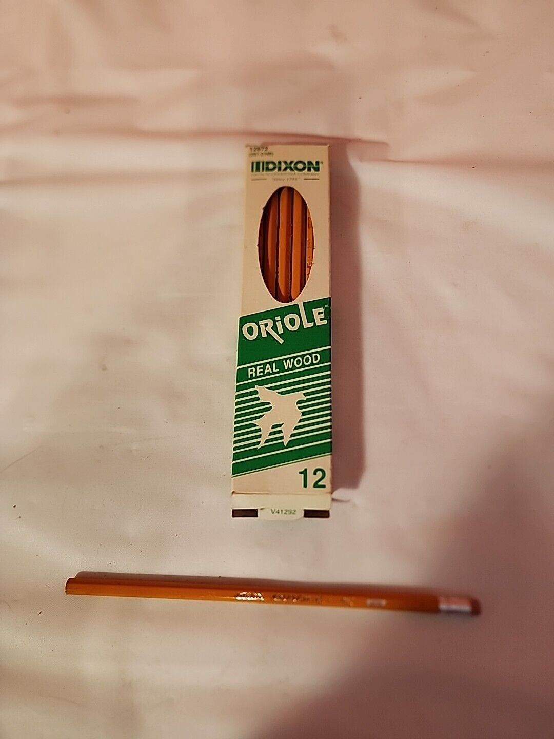 Full Dozen 12 Vintage Dixon ORIOLE School Supply  Pencils Soft #287 NEW