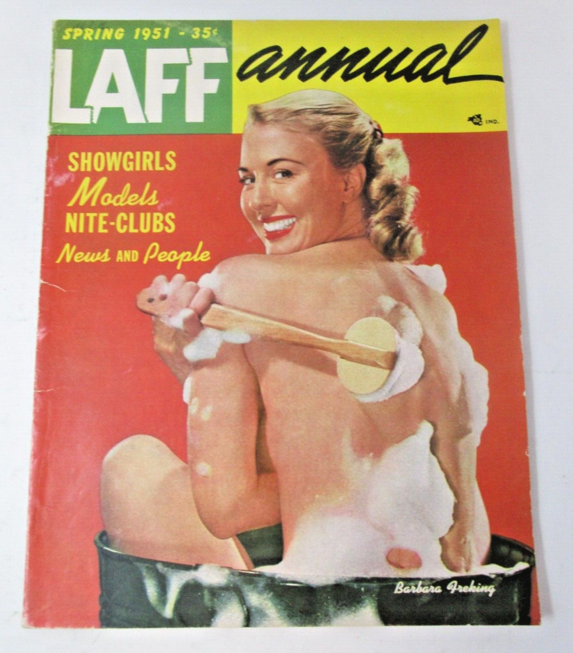 Laff Magazine Annual Spring 1951 Vintage Oversized Men\'s Humor Pinups