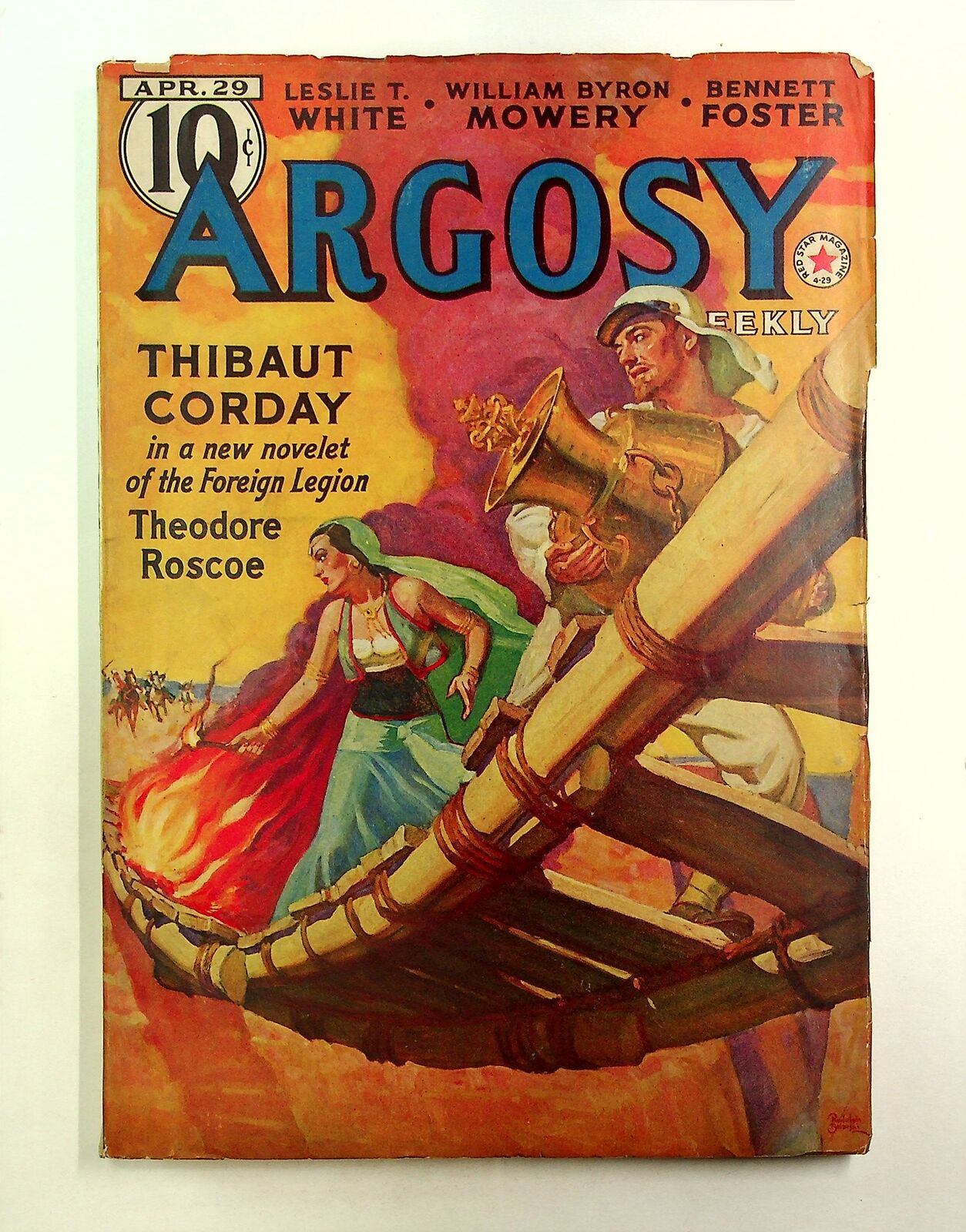 Argosy Part 4: Argosy Weekly Apr 29 1939 Vol. 290 #1 GD RESTORED