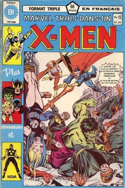 Marvel Trois-Dans-Un X-Men #15 VG; Heritage | low grade comic - we combine shipp