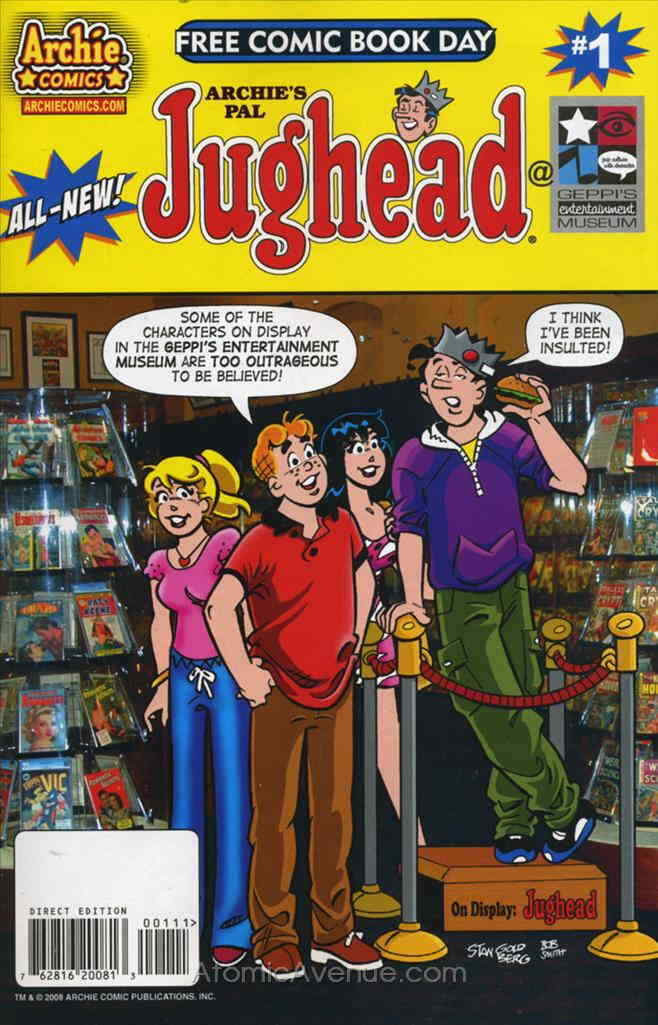Archie\'s Pal Jughead Comics FCBD #2008 FN; Archie | we combine shipping