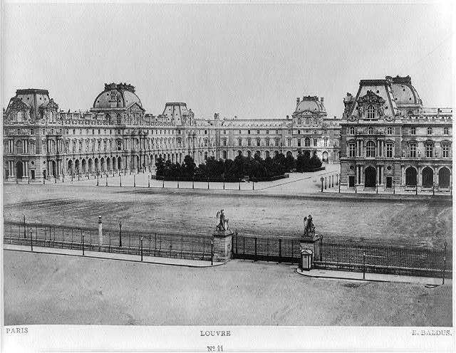 Photo:Paris. Louvre / E. Baldus. 1860\'s