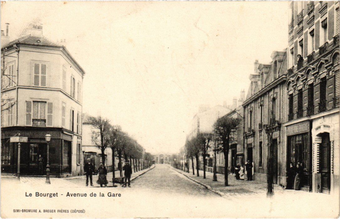 CPA Le Bourget Avenue de la Gare (1360276)