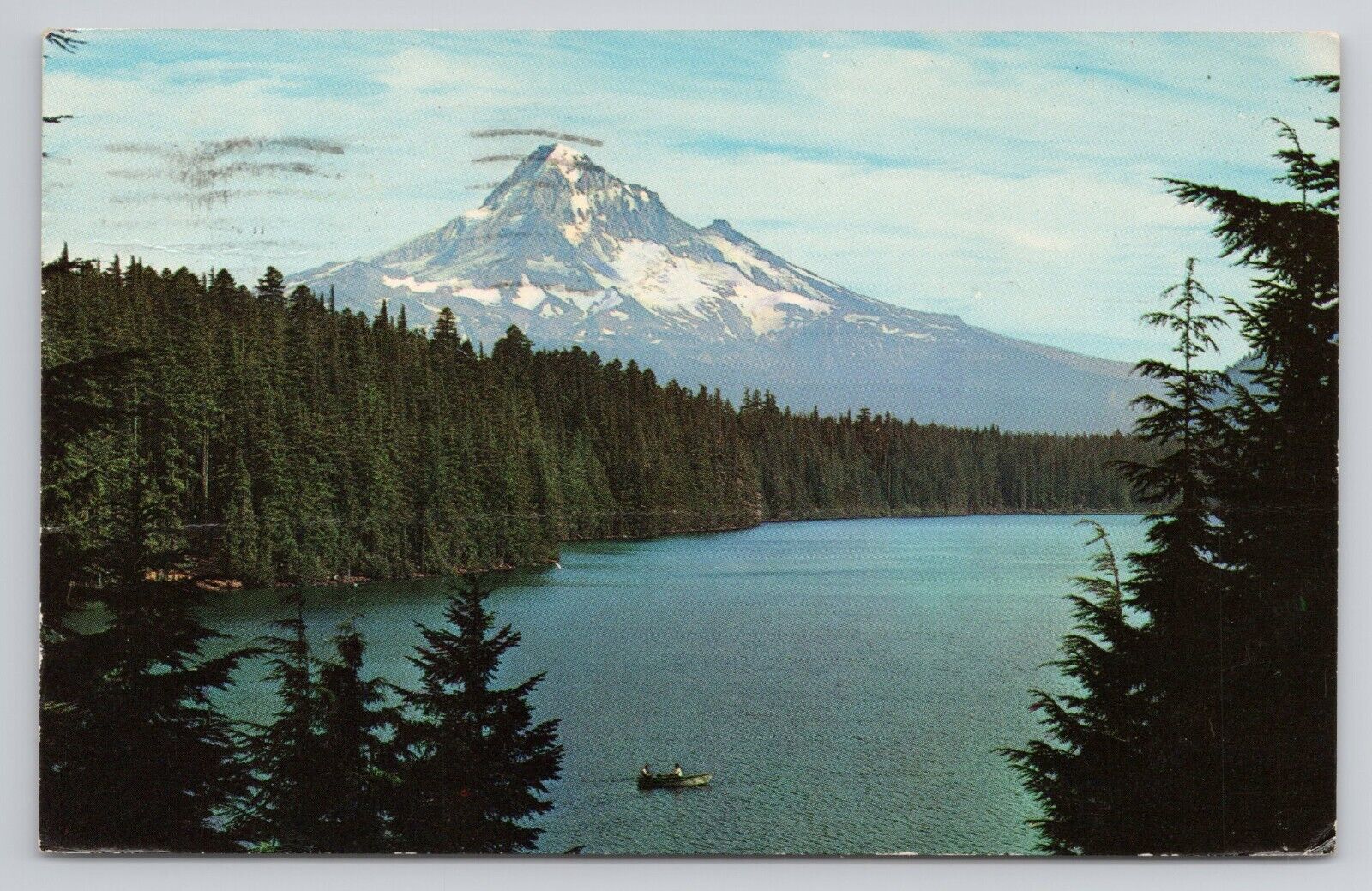 Mt Hood And Lost Lake Oregon Postcard 3437