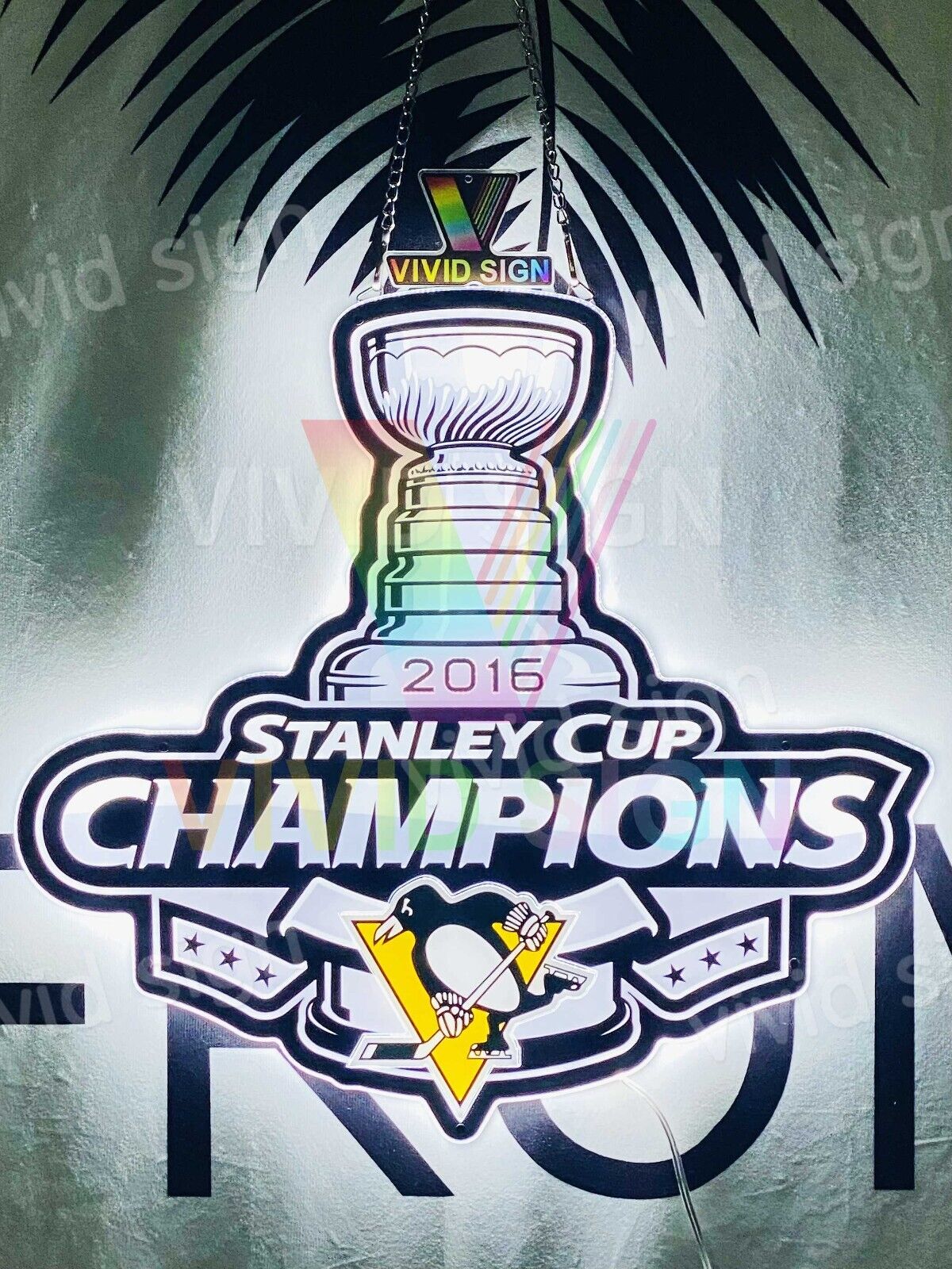 Pittsburgh Penguins 2016 Champions 3D LED 16\