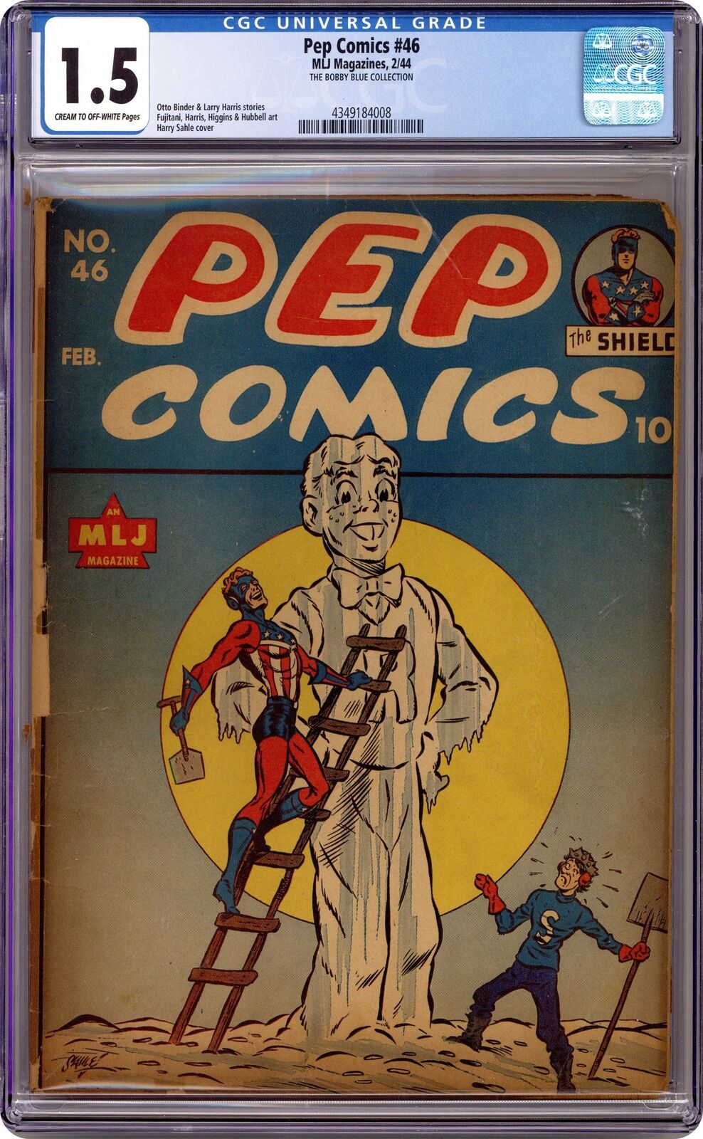 Pep Comics #46 CGC 1.5 1944 4349184008