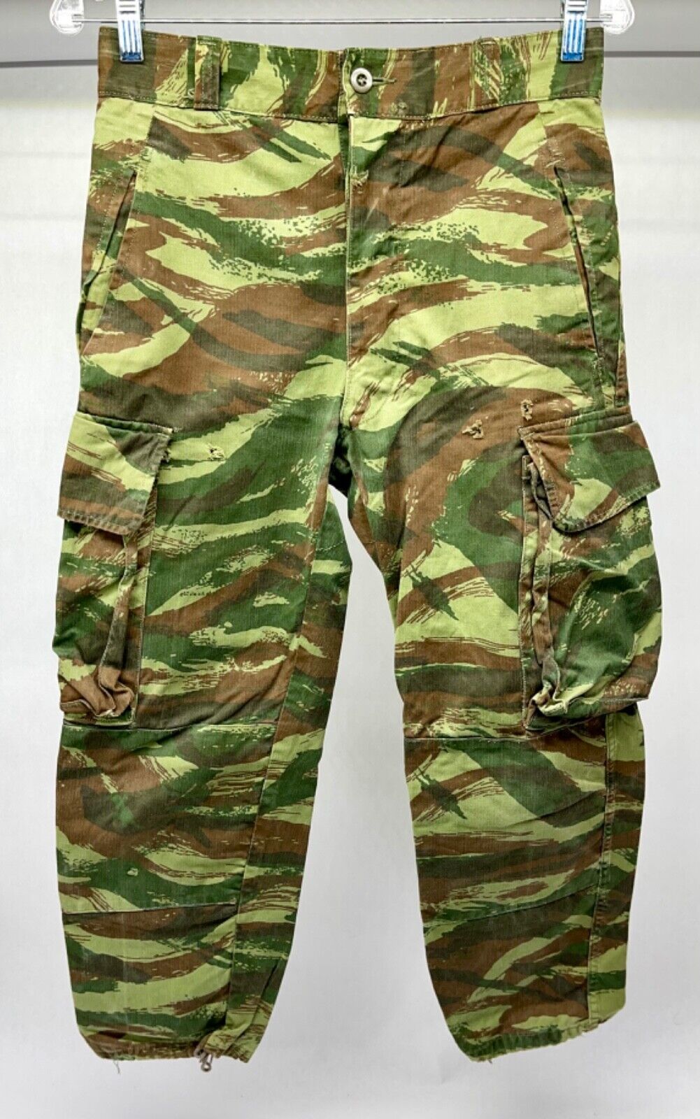 Vintage French TAP Pants Trousers Lizard Camouflage - Vietnam Era?
