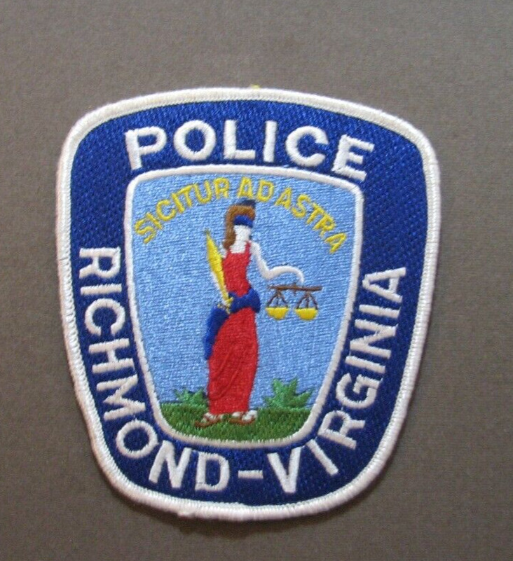RICHMOND VIRGINIA POLICE Collectible Shoulder Patch #VA-RCH