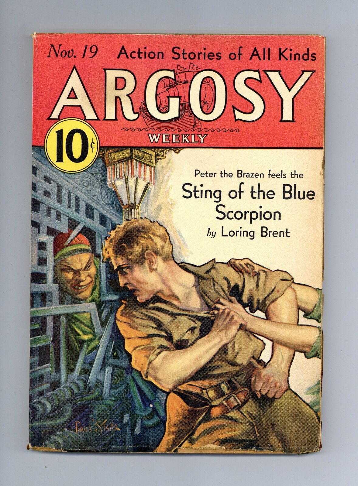 Argosy Part 4: Argosy Weekly Nov 19 1932 Vol. 234 #2 VG