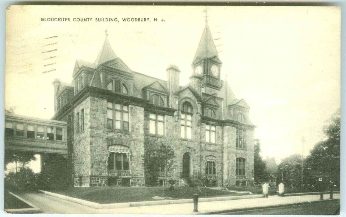 Woodbury NJ The Gloucester County Building 1939