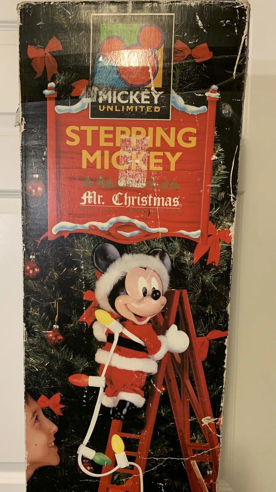 Vintage Mr.Christmas Stepping Mickey 1995 Mickey UNLIMITED Read Description Rare