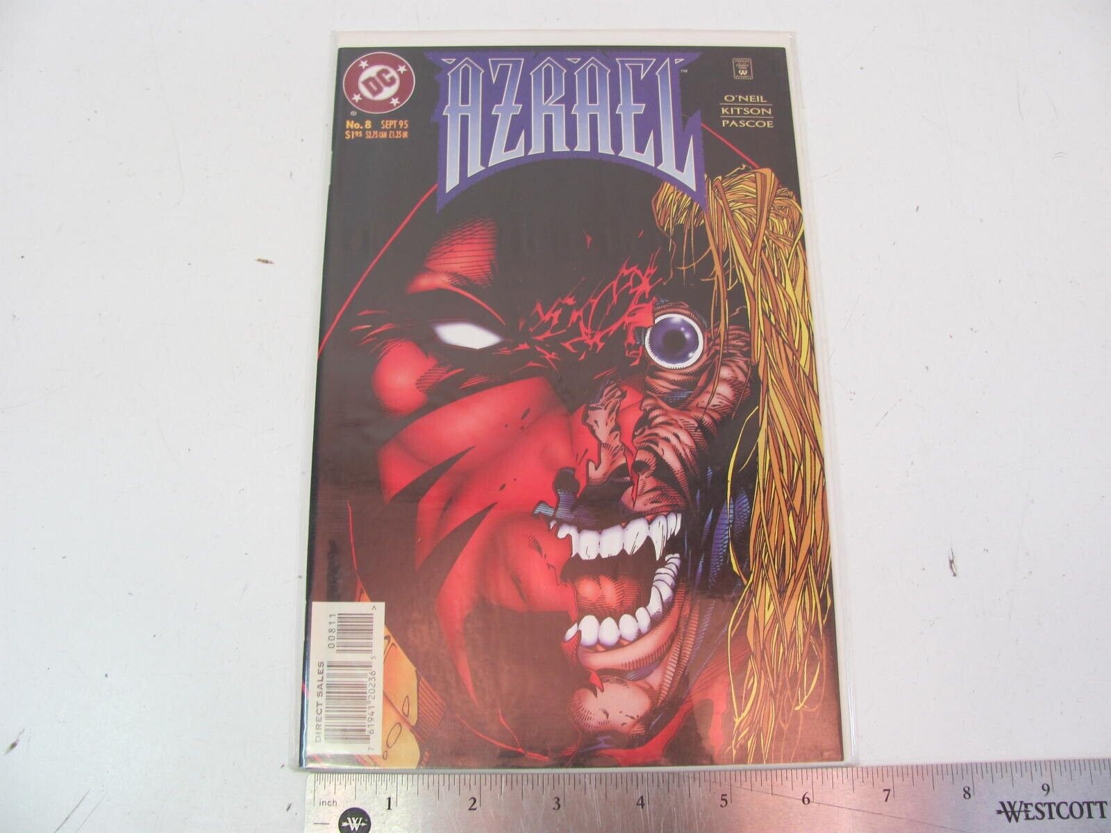 Azrael Issue #8 1995 Dc Comics Comic Book