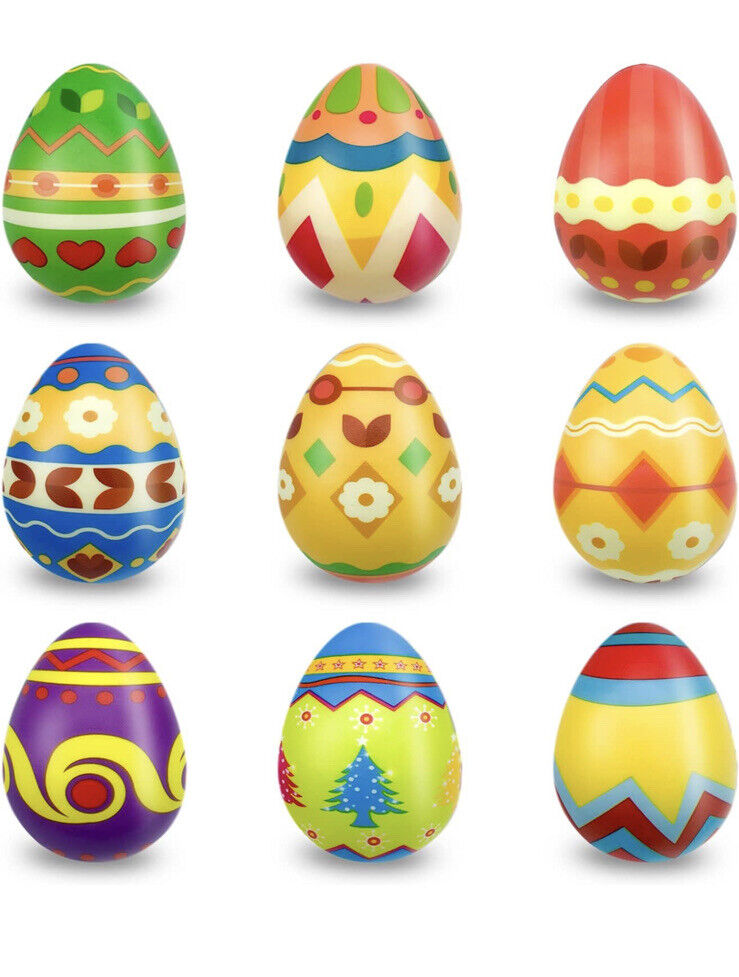 9 Squishy Easter Eggs for Easter Hunts, Stress Relief and Party Favors