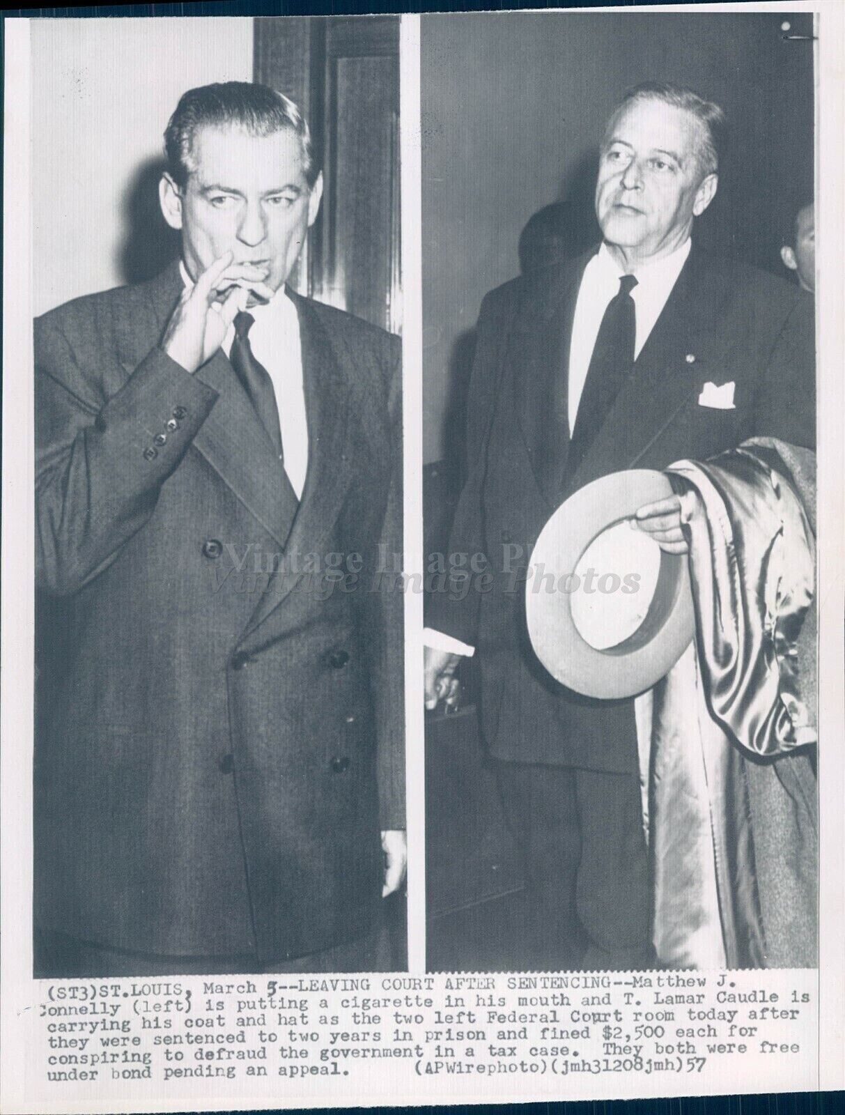 1957 Matthew Connelly President Truman Secretary Politics Lamar Caudle Photo